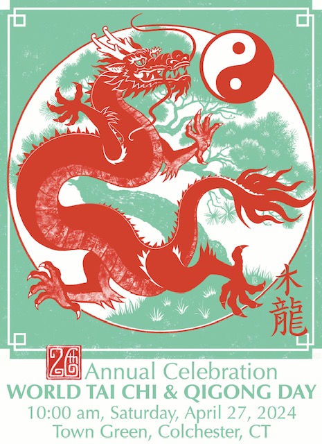 26th annual world tai chi day in CT logo submitted by Lynn Bywaters